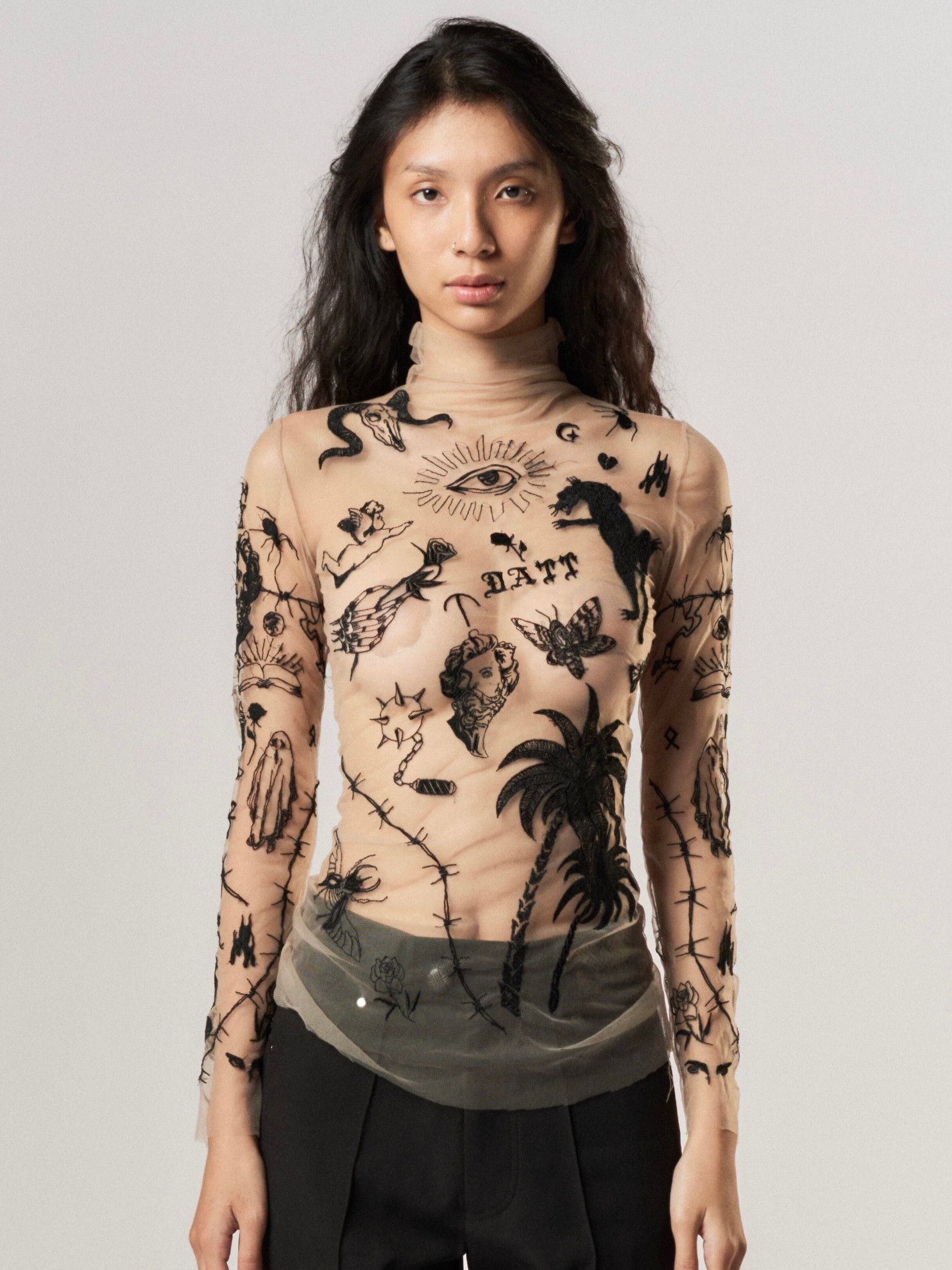 Picture of Lys Tattoo Top