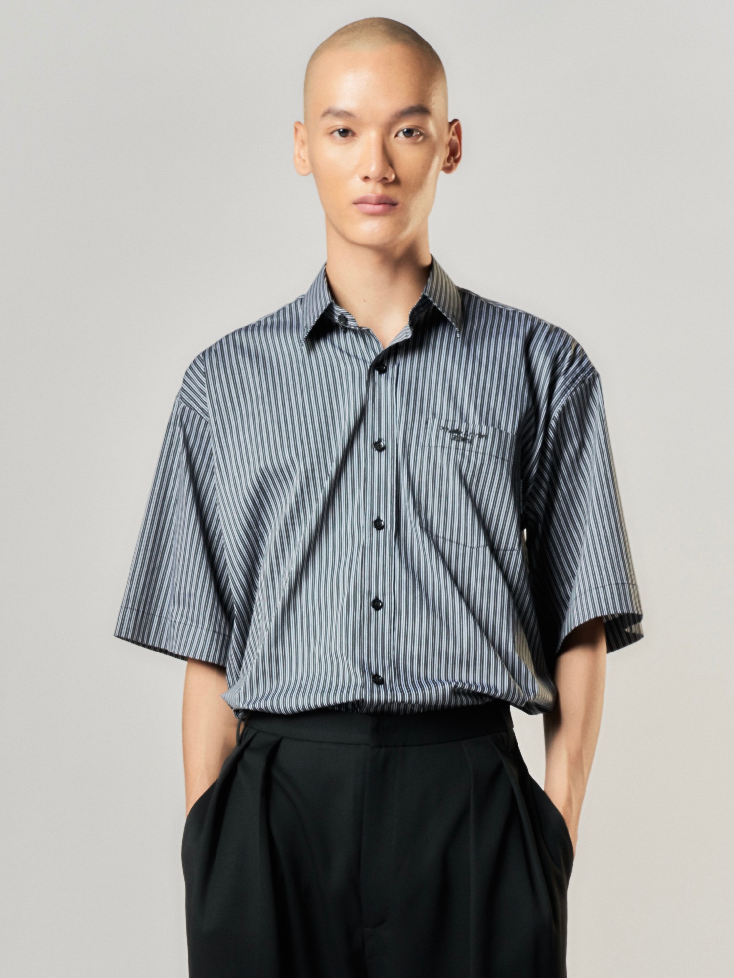 Picture of THE PRIVATE SHORT SLEEVE SHIRT STRIPE