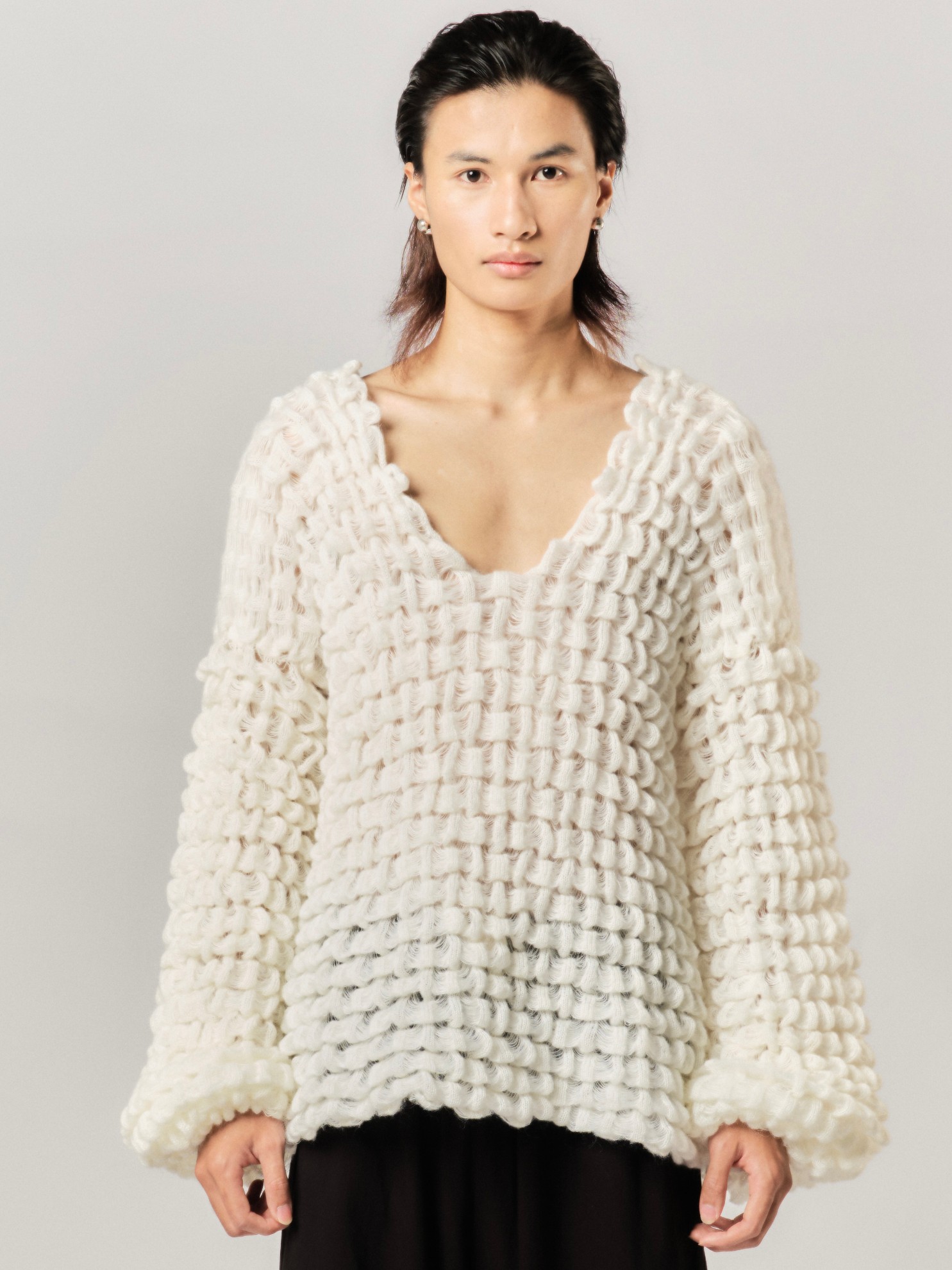 Picture of Mohair Sweater in Off White