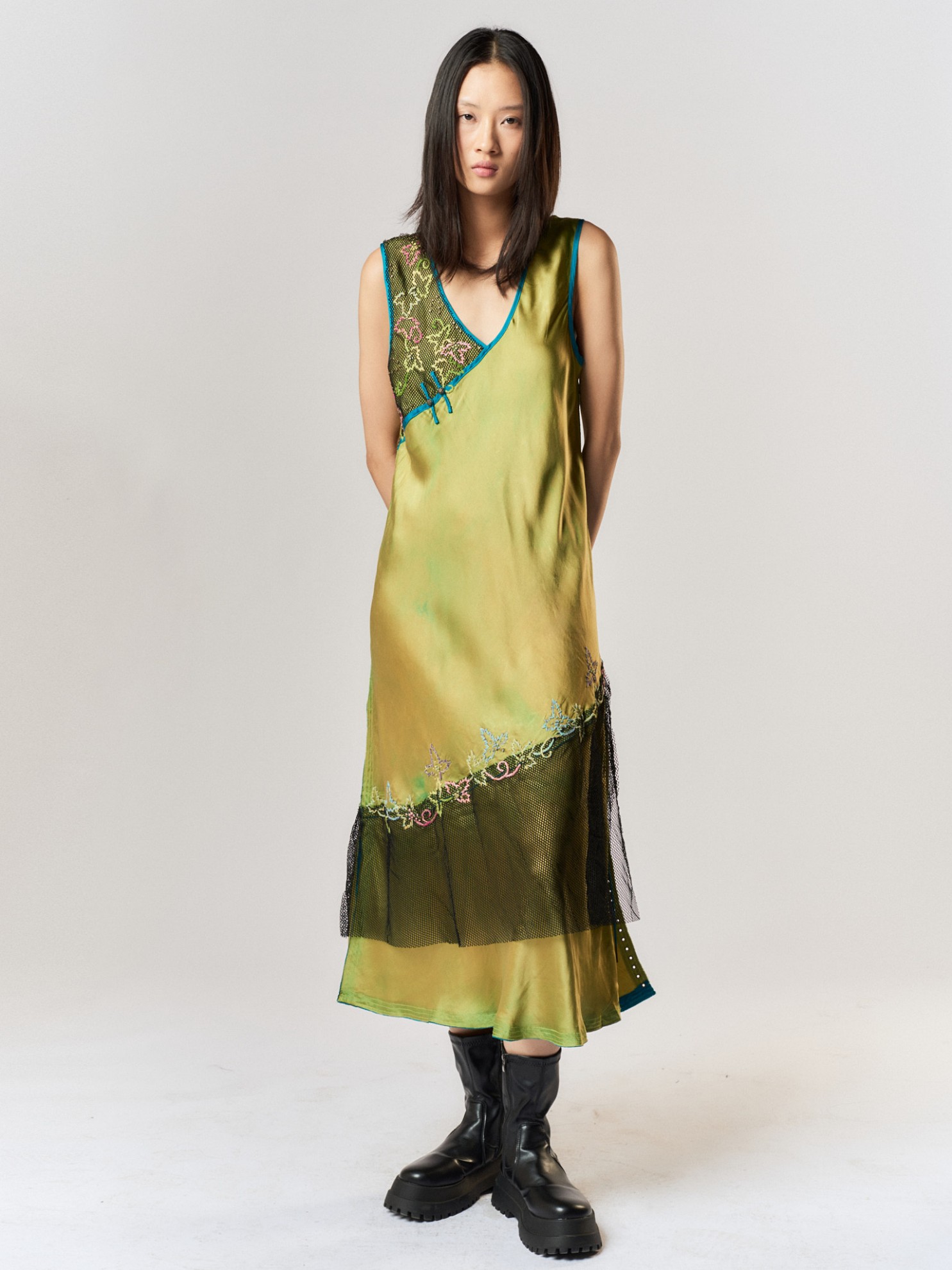 Picture of NHO DRESS in GREEN