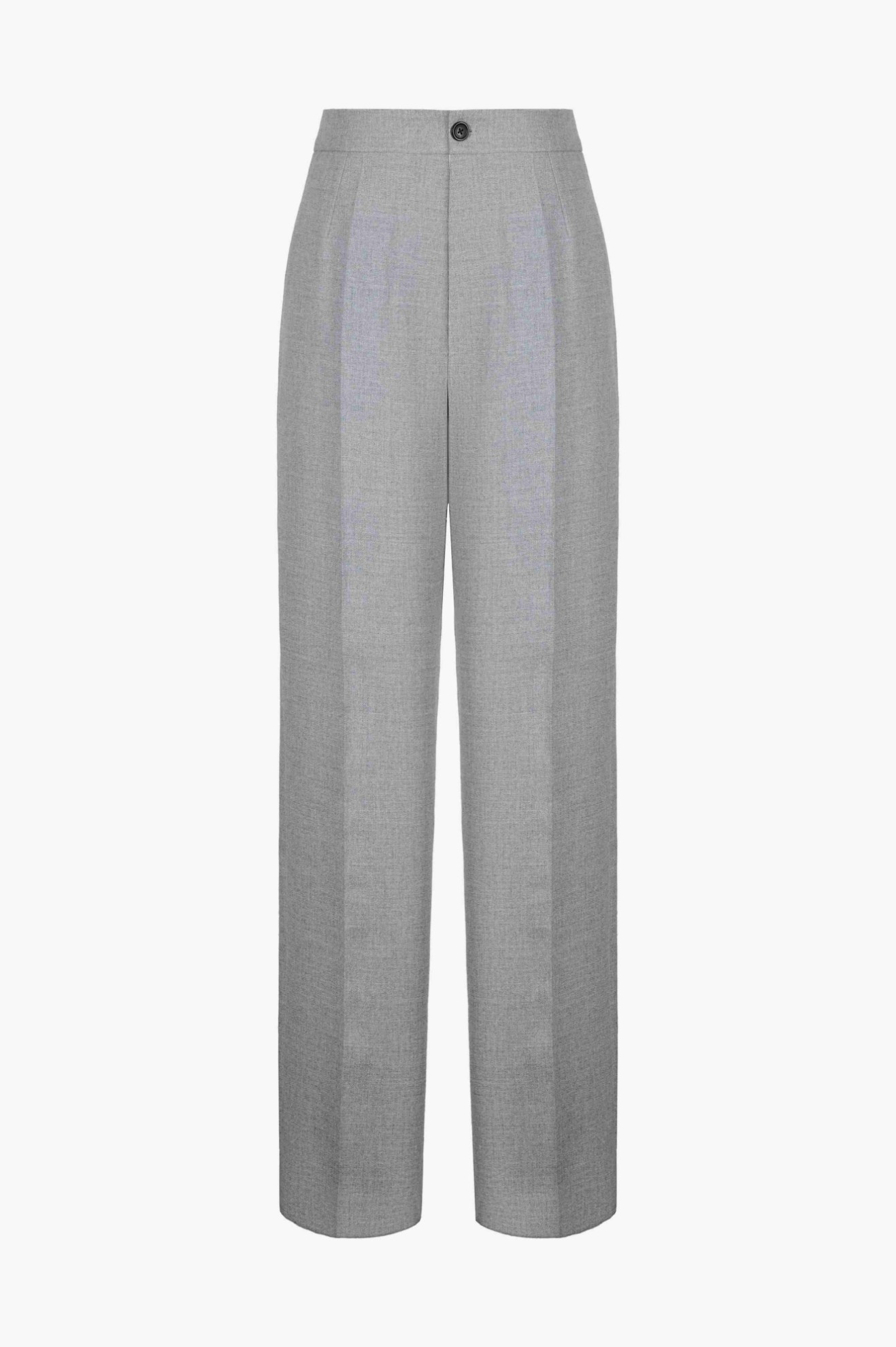 Picture of DHY STRAIGHT LEG PANTS WITH FRONT DARTS in GREY