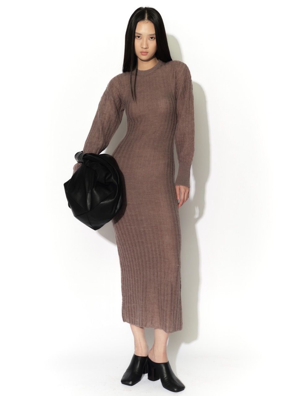 Picture of  WOOLEN KNITTED STRIPE DRESS