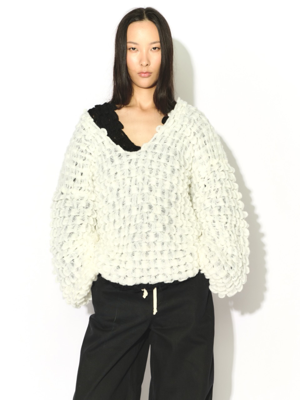 Picture of Mohair Sweater in Off White